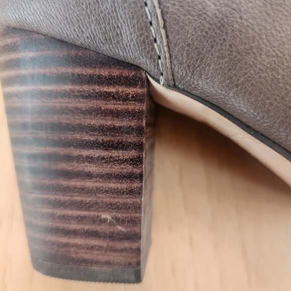 COLE HAAN GRAND OS BROWN BELTED ANKLE BOOTS - SIZE 7B - EUC - Picture 8 of 12